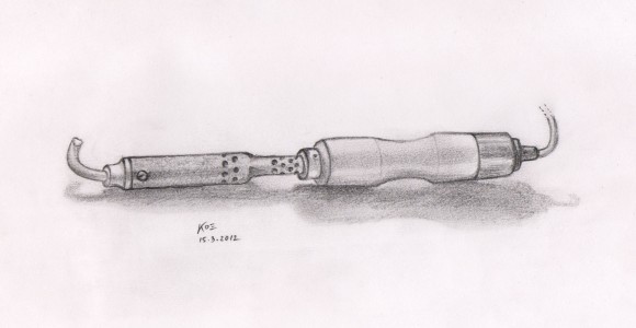 Old Soldering Iron (Pencil Sketch)